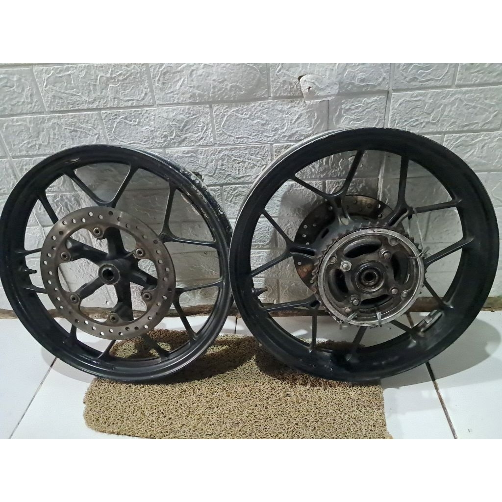Velg honda supra gtr Sonic pelek racing palang original ori copotan standar kelengkapan seperti difo