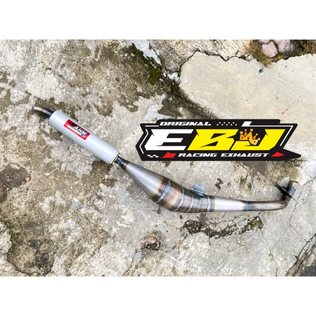 Knalpot Suzuki Tornado Model AHM Suara Garing Motorcycle - ahm