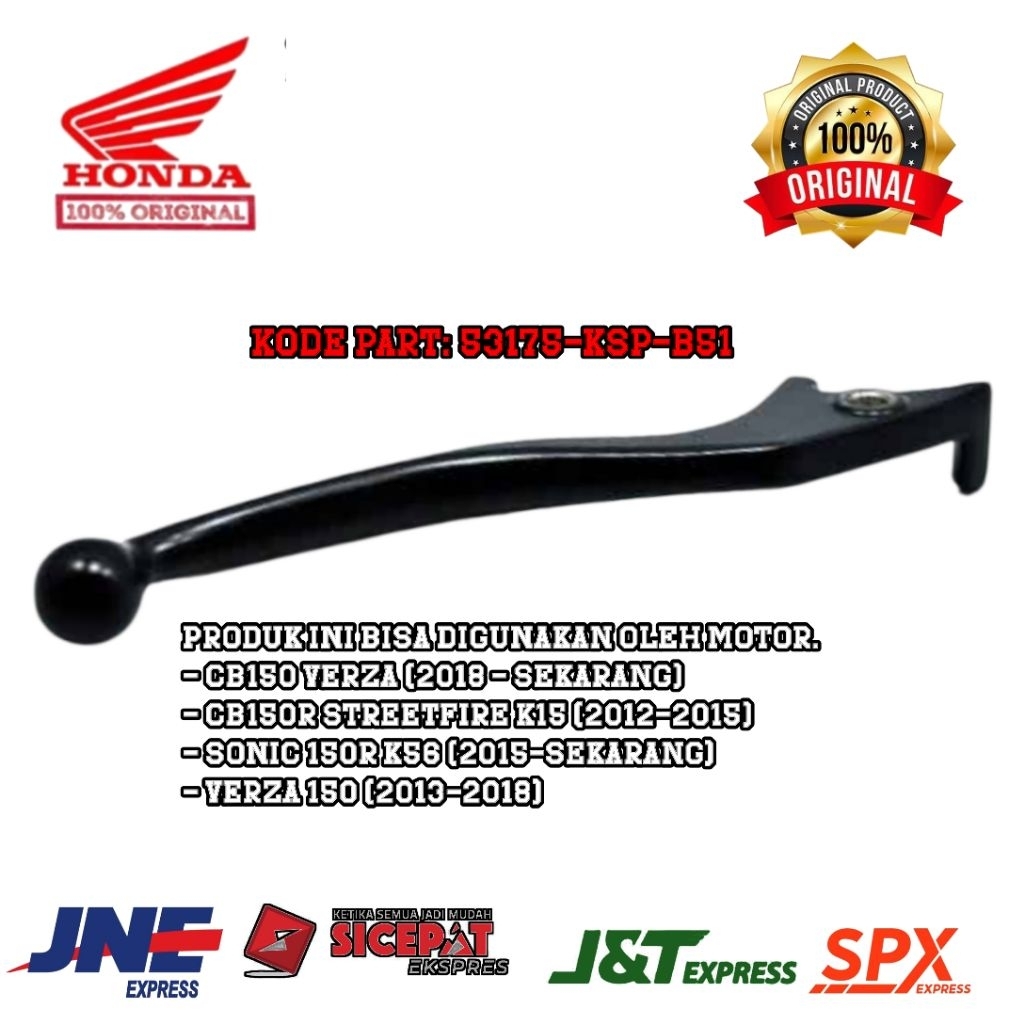 Handle Rem Kanan Honda CB150R StreetFire Old CB150 Verza Sonic 150r Mega pro New Cb 150r Original