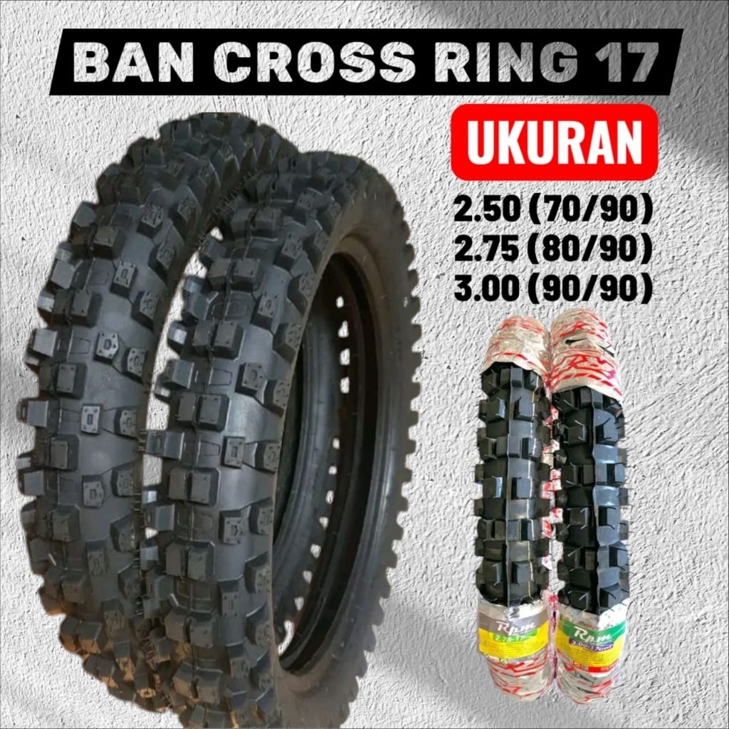 PROMO BAN LUAR CROSS UKURAN 300 RING 17