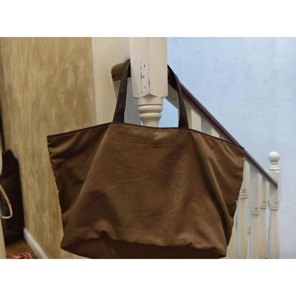Tote Bag Etro Original lengkap kartu price tag Preloved Murah