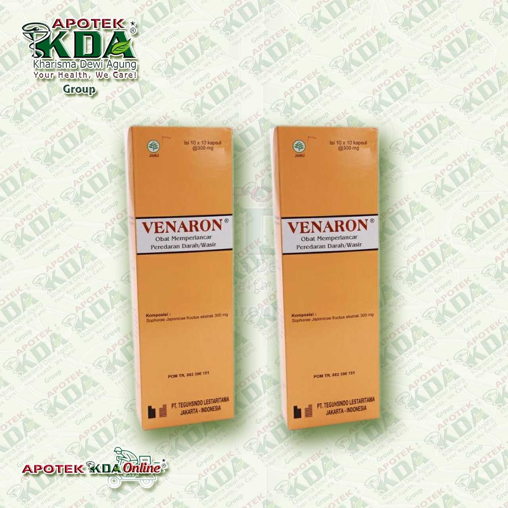 VENARON 1 STRIP | OBAT WASIR
