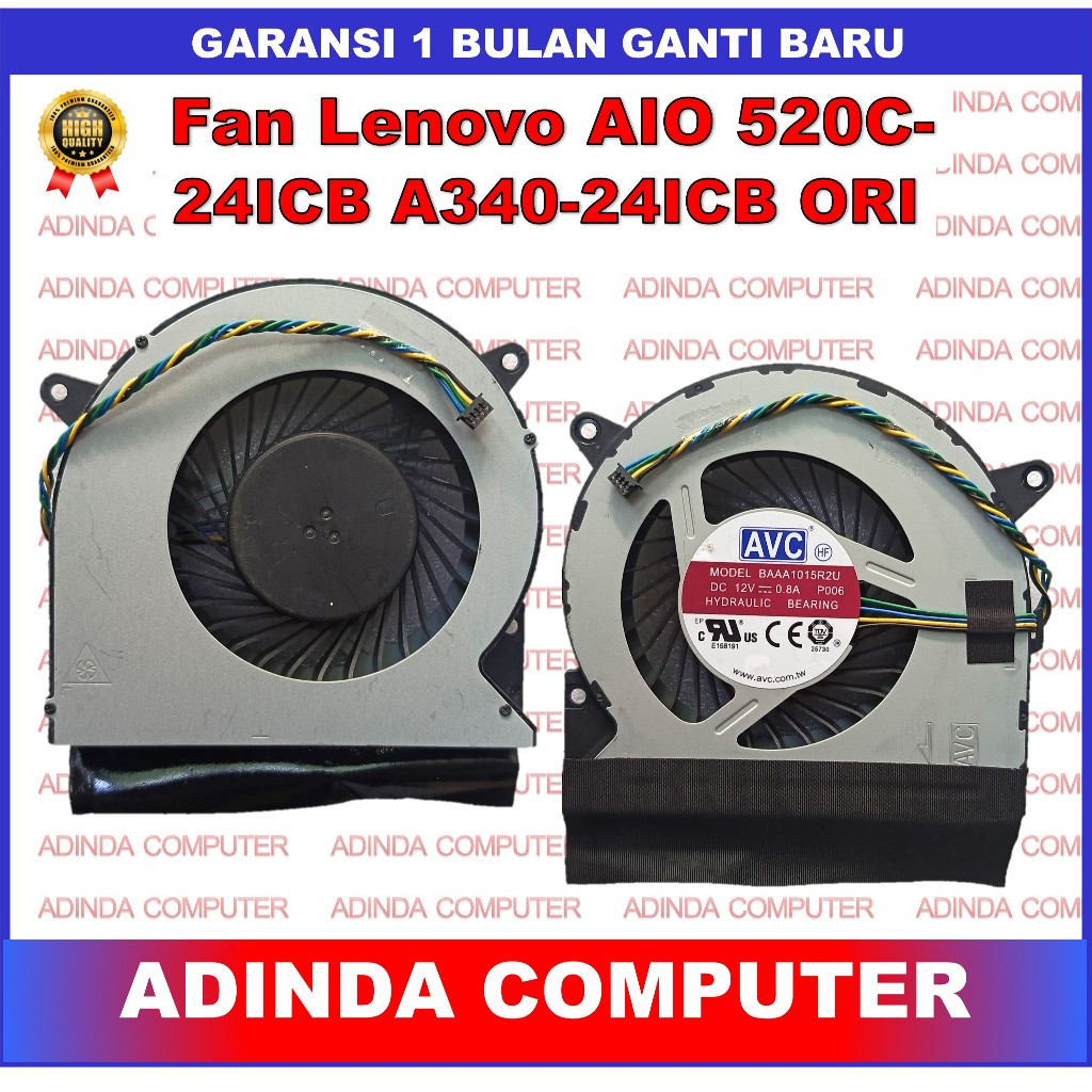 Fan Lenovo AIO-520C A340 A350-24IIL A950-A039 V50a-24IMB V50a-22IMB