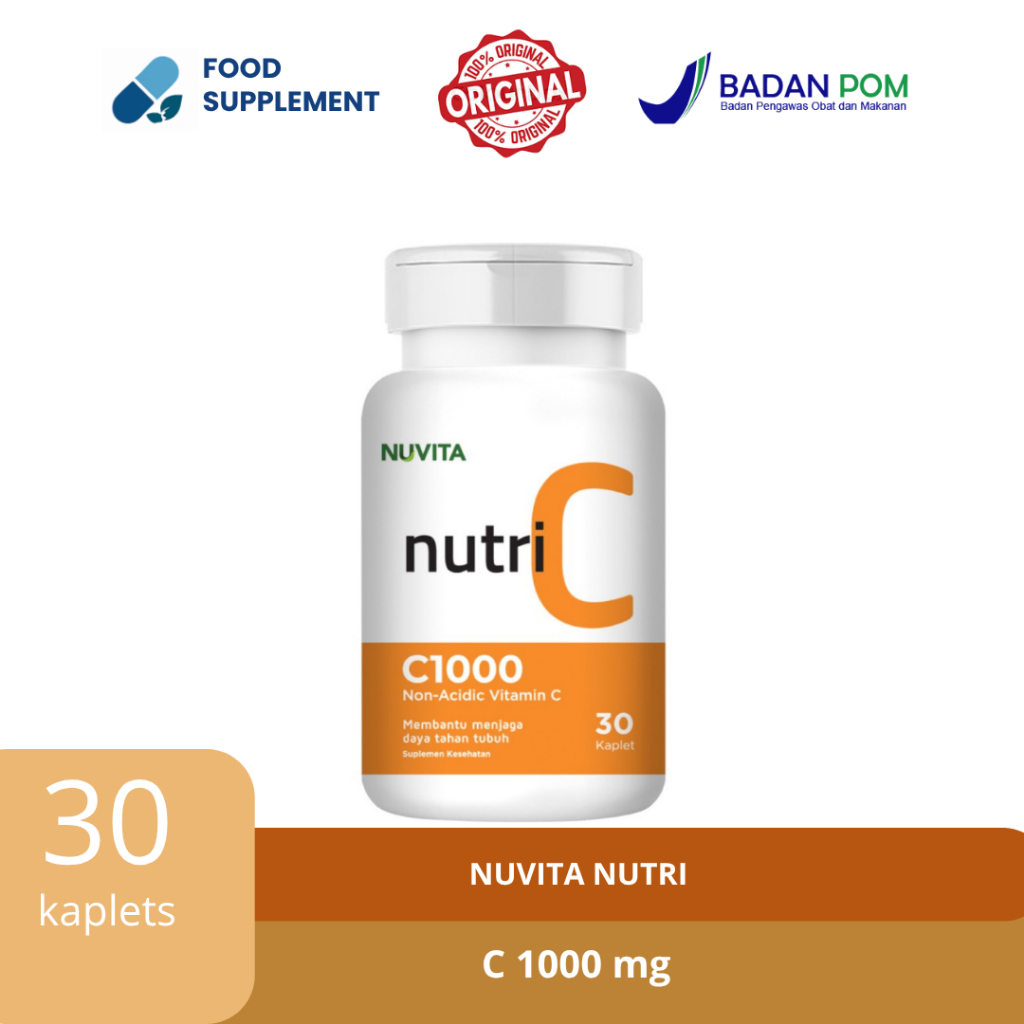 Nuvita Nutri C 1000mg - 30 kaplet