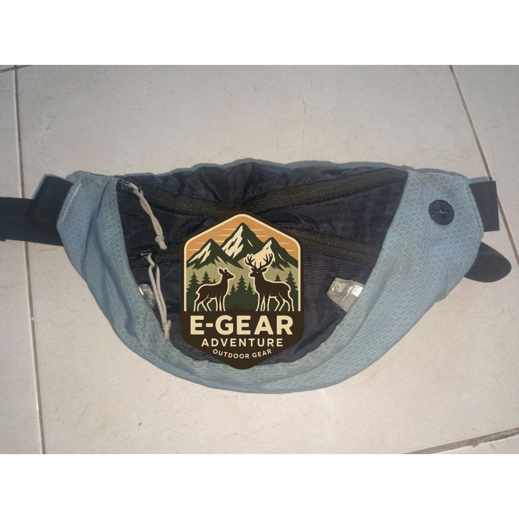 WAISTBAG E-GEAR SKY BLUE  PRELOVED ORIGINAL
