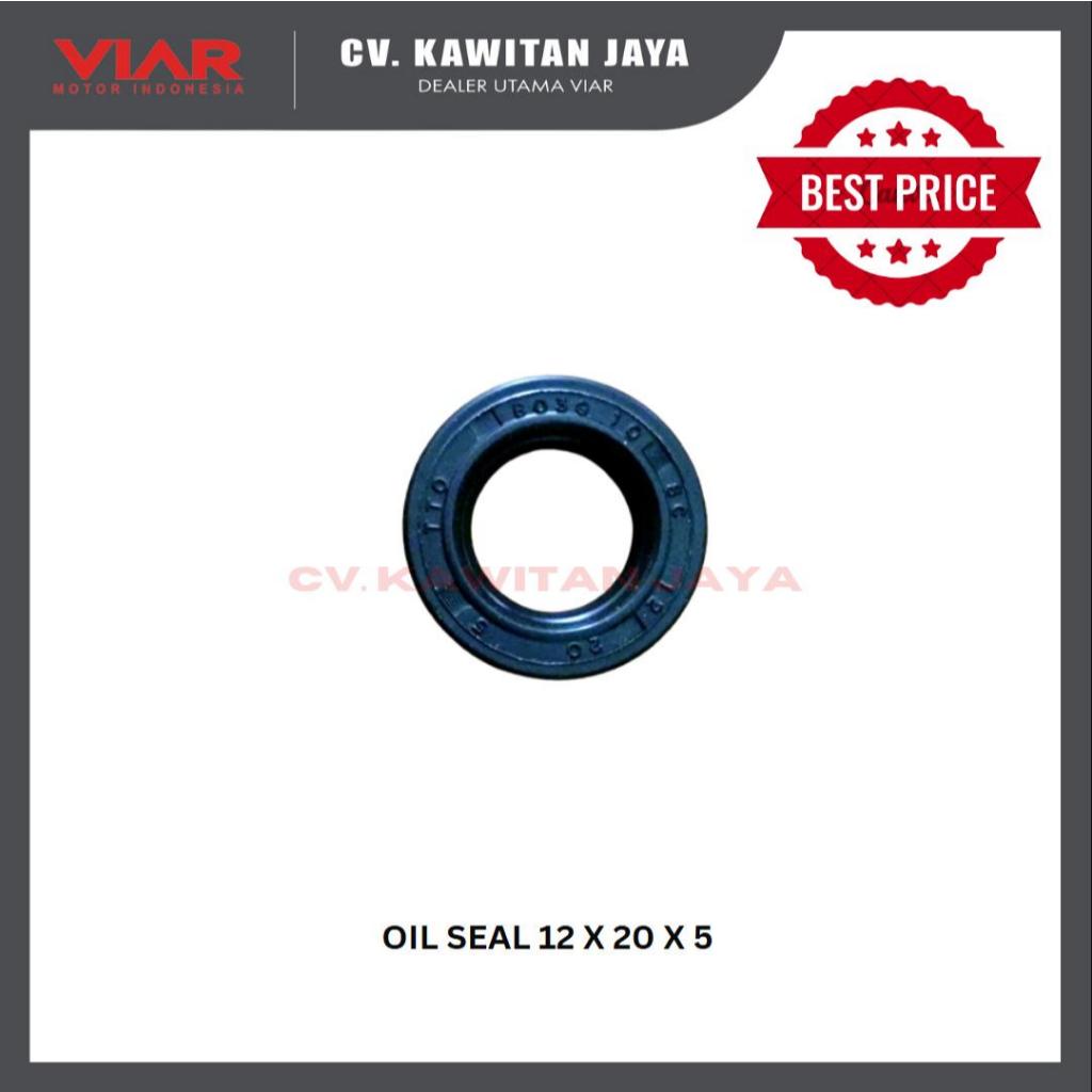 SEAL OIL WATERPUMP MERK TTO | OIL SEAL 12 X 20 X 5