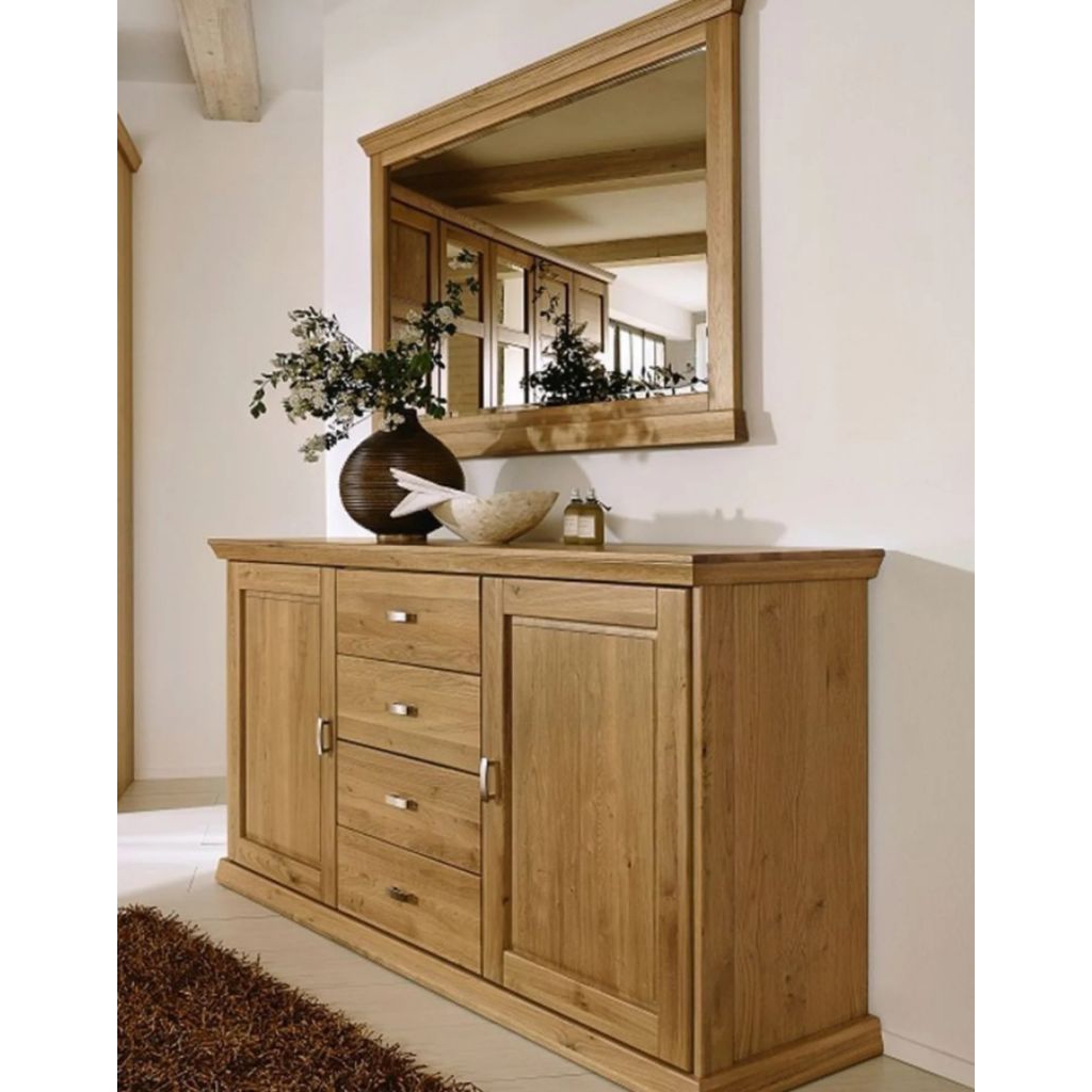 bufet tv kayu jati minimalis, bufet pendek kayu jati