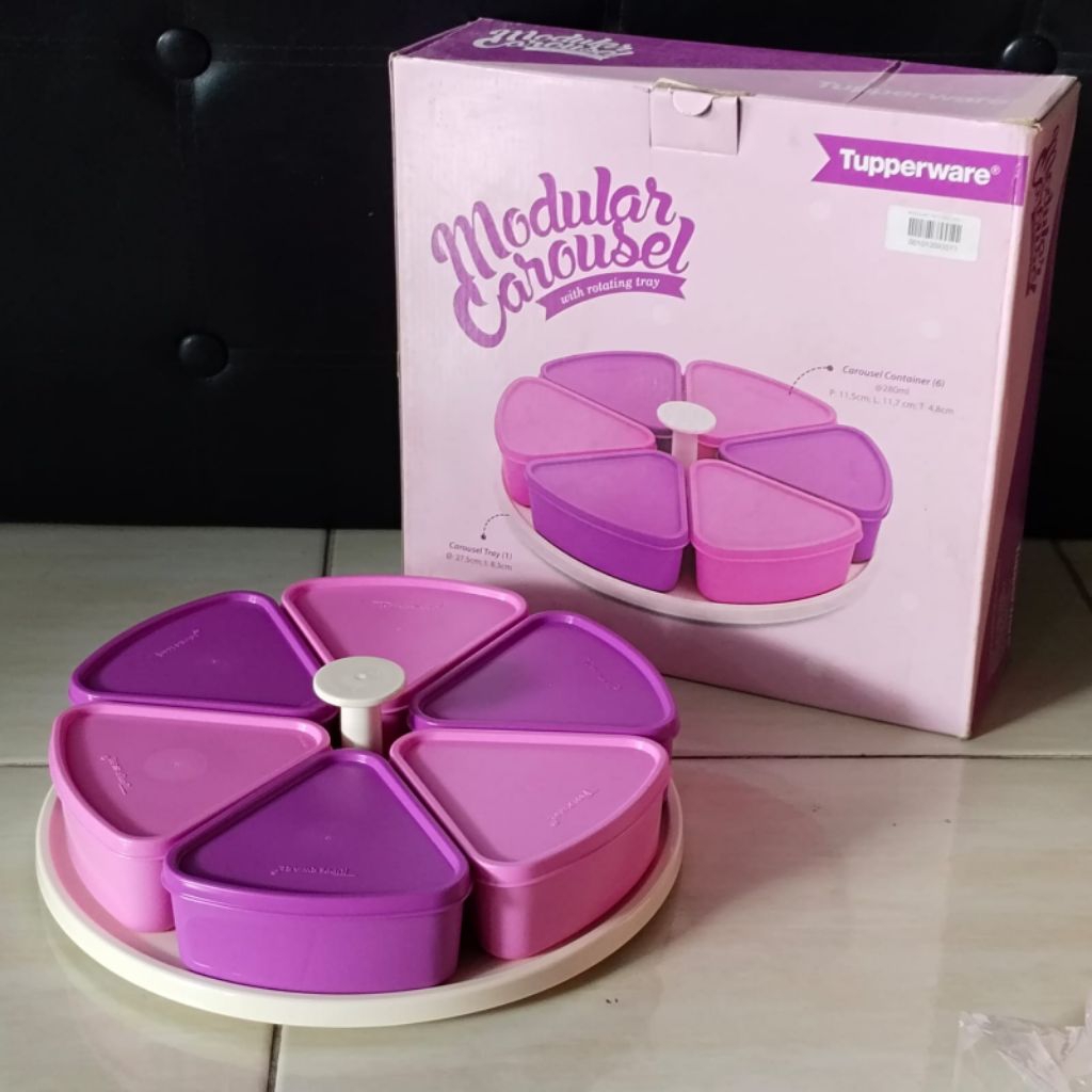 Modular Carousel Ori Tupperware/Toples Hari Raya