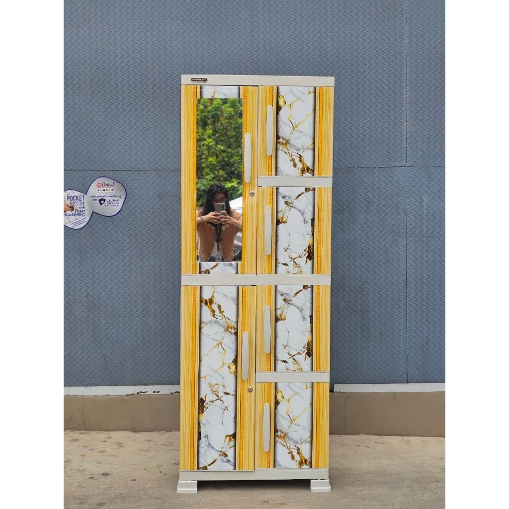 Lemari Plastik Napolly 2pintu