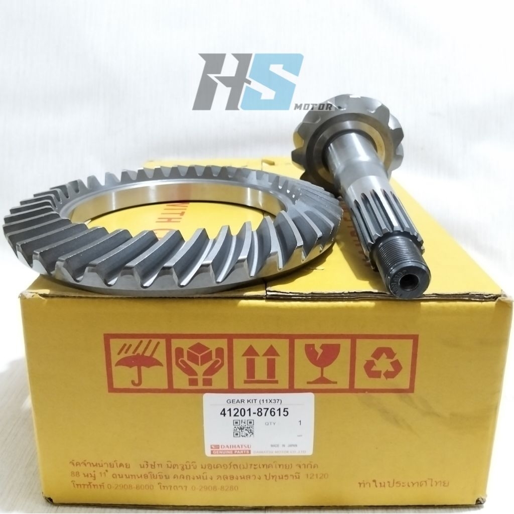 GEAR SET 11x37 GEAR KIT GARDAN BELAKANG MOBIL DAIHATSU TAFT GT F70 TAFT HILINE F69 F80 TAFT ROCKY F7