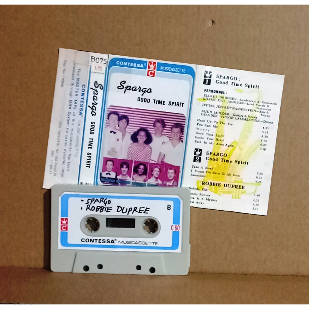 SPARGO - GOOD TIME SPIRIT - Kaset
