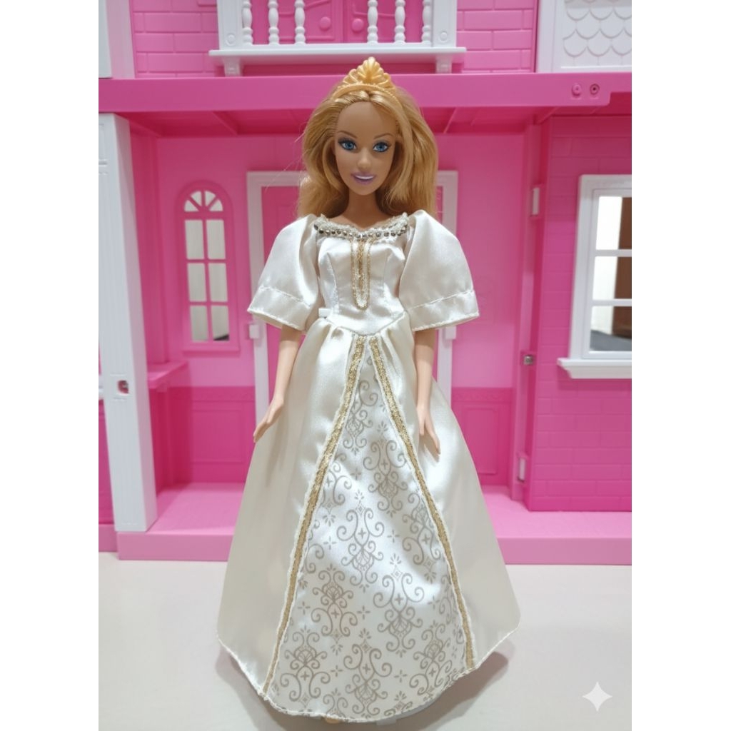 Preloved Boneka Barbie Mattel Movie Second Rare Vintage Princess Rosella The Island Princess Wedding