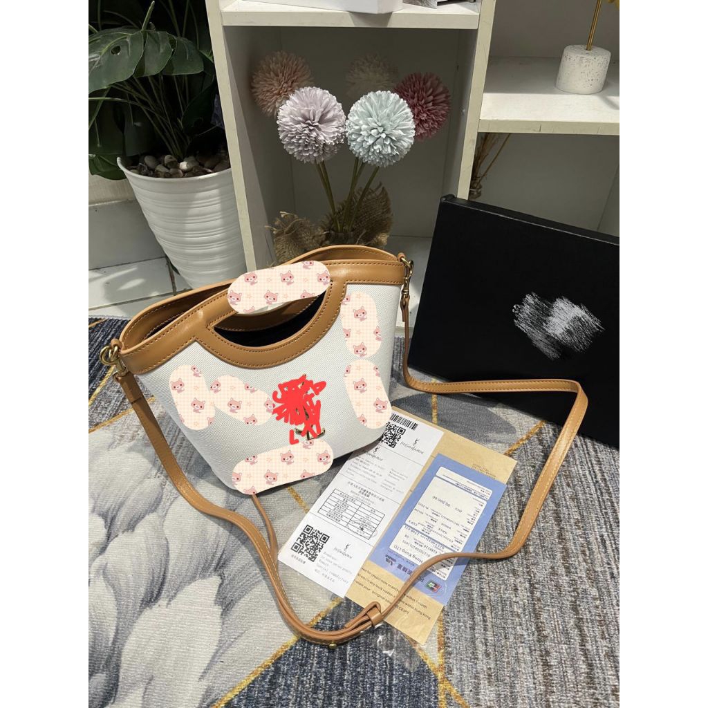 New Bag Cherrybag Store II Tas Premium WanitaTote Uk18cm Mini Tas Selempang Dengan box fakebill tali