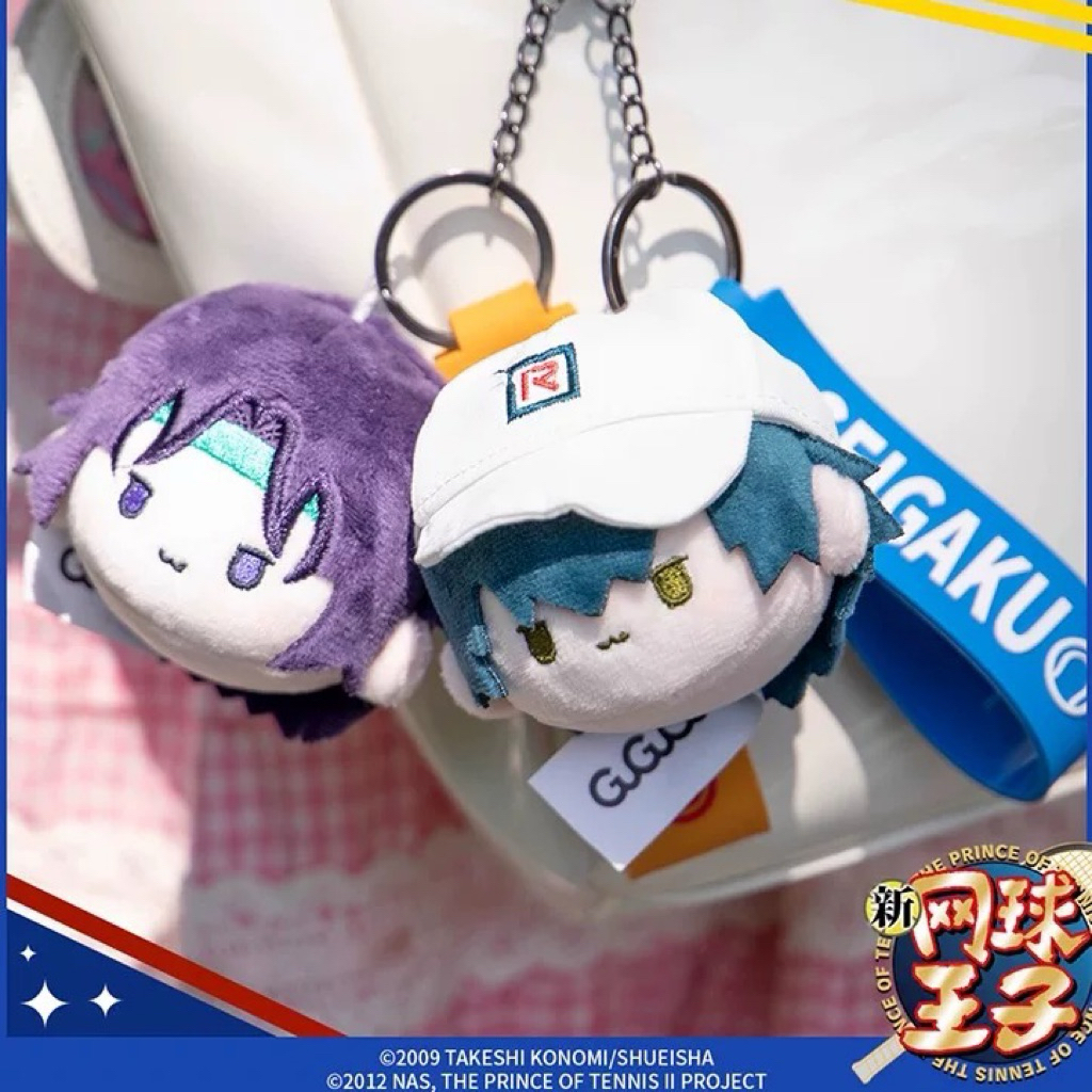 PREORDER GuGuGuGu gantungan plush The New Prince of Tennis — gantungan lucu dengan tema kartu transp