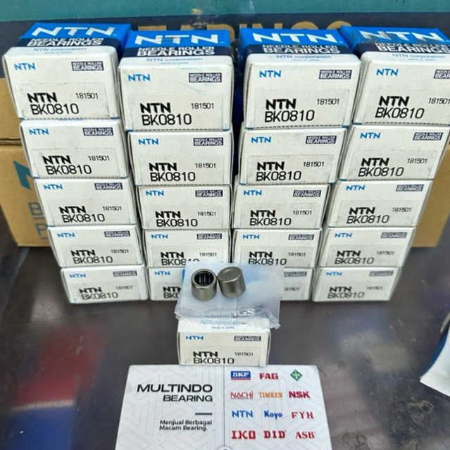 NEEDLE BEARING BK 0810 BK0810 8×12×10 NTN JAPAN ORIGINAL