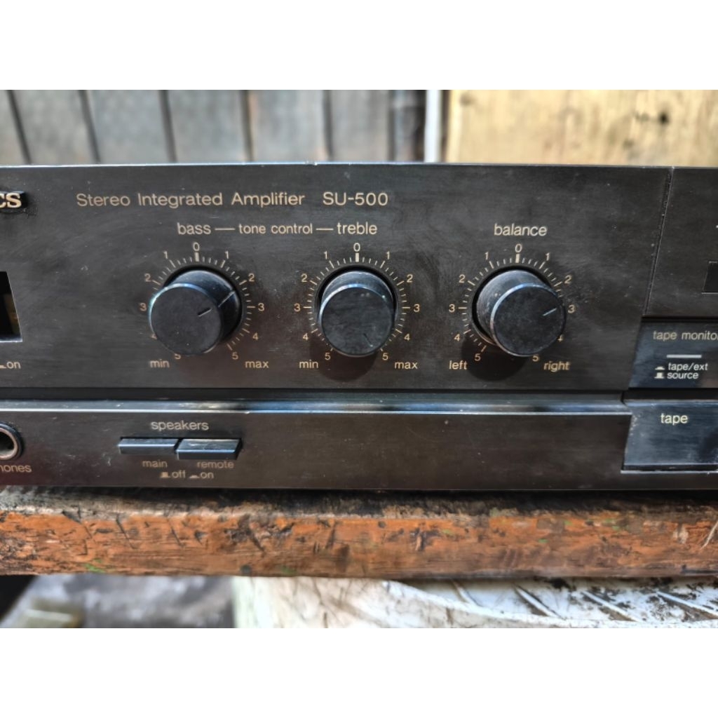 amplifier stereo integrated technics SU 500