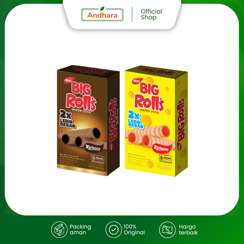 Nabati BIG ROLL'S Wafer Stick 48gr