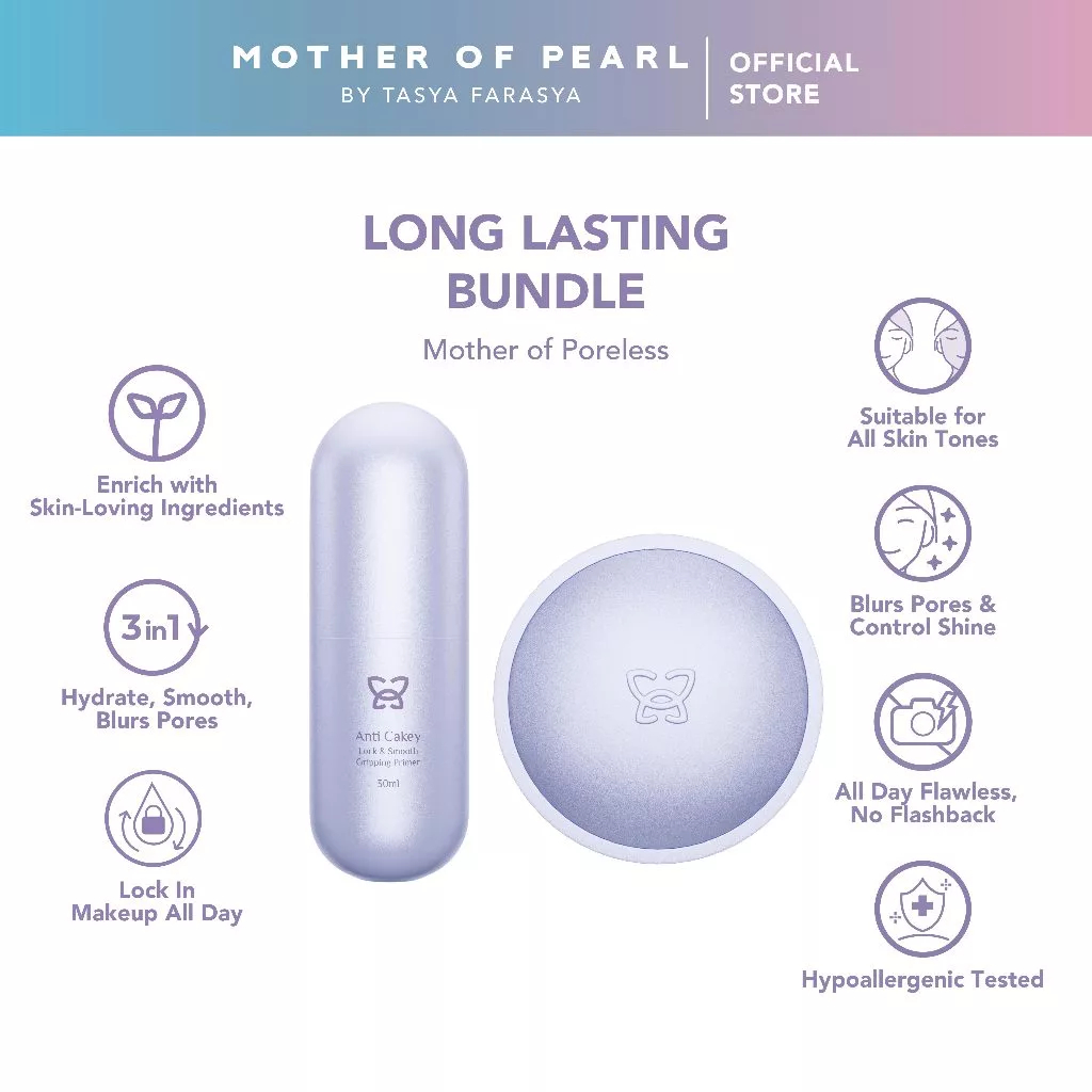 Mother of Pearl MOP Beauty Tasya Farasya Microblur Translucent Loose Powder Mother of Pearl MOP Beau