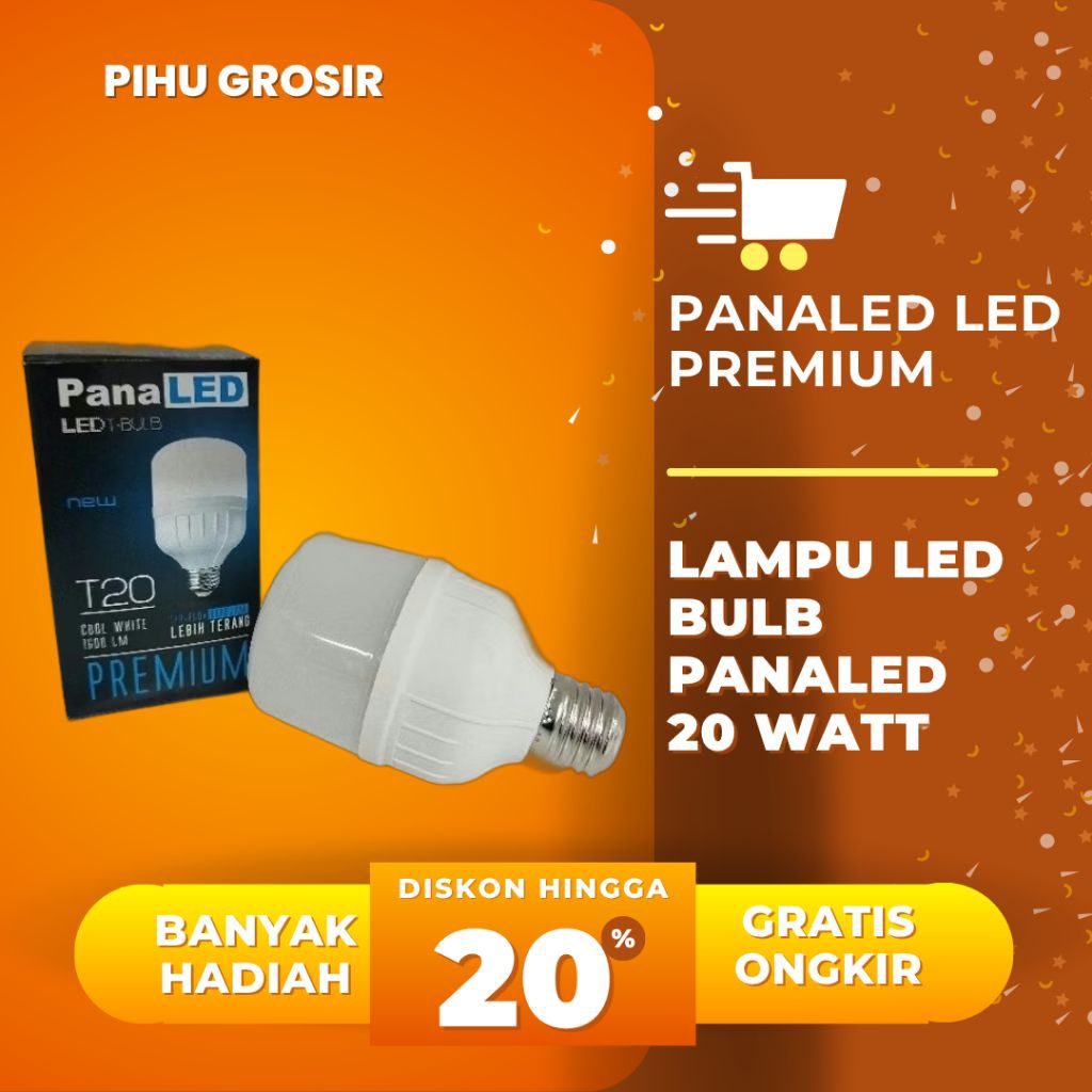 panaled lampu led 20 watt