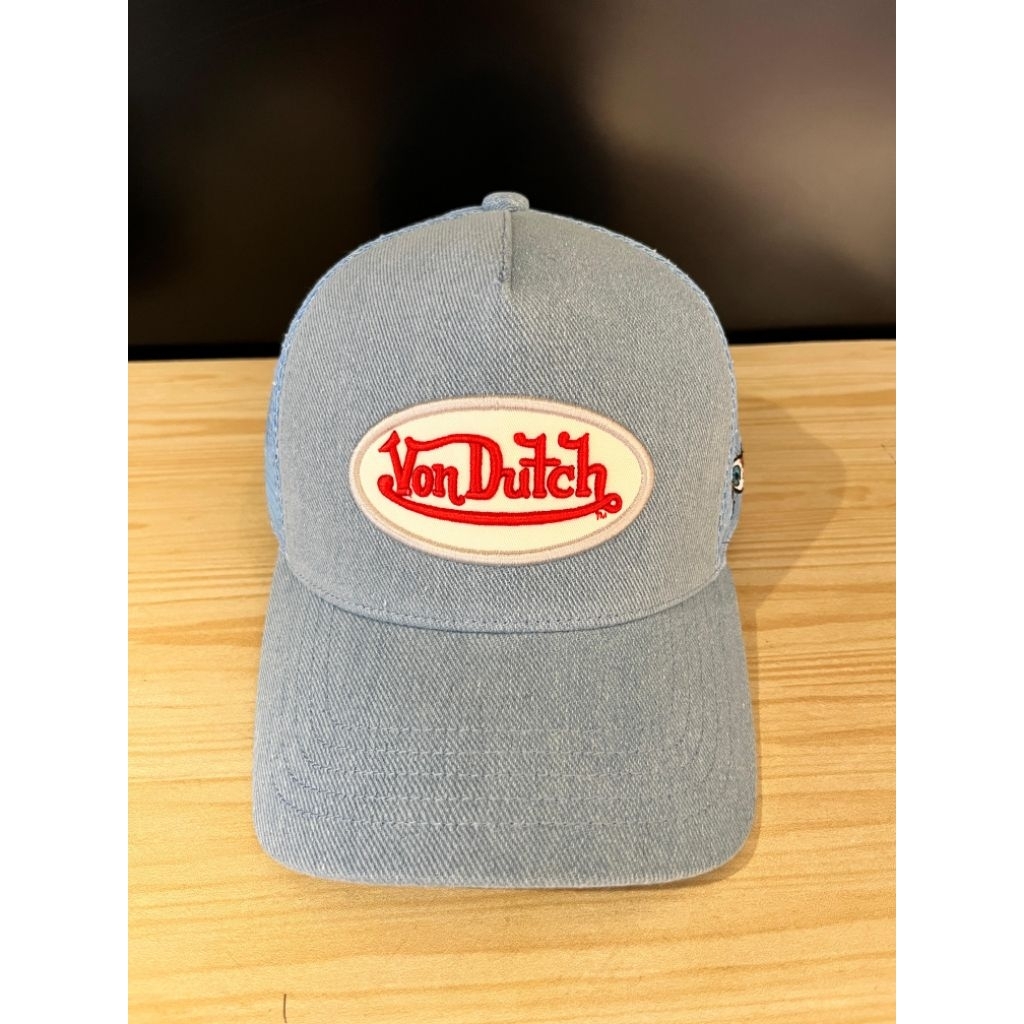 New Arrival - Vondutch Cap Men - Von Dutch Topi Pria -  soft jeans
