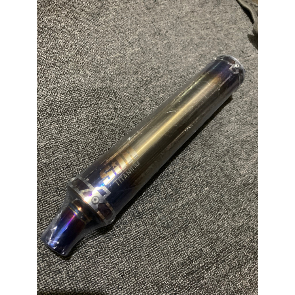 KNALPOT SILINCER 2 TAK SJR TITANIUM THAILAND