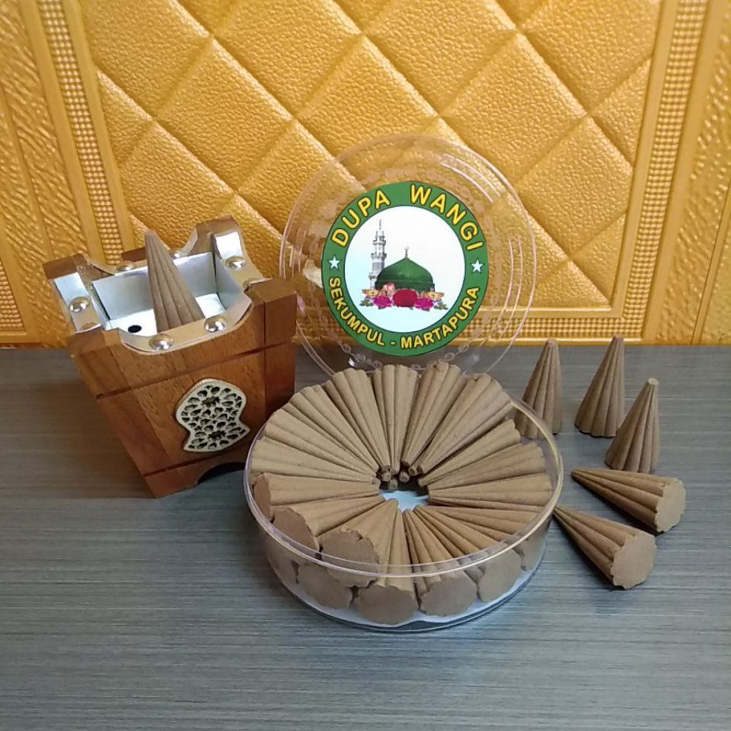 DUPA BUKHUR WANGI SEKUMPUL MARTAPURA DUPA KERUCUT