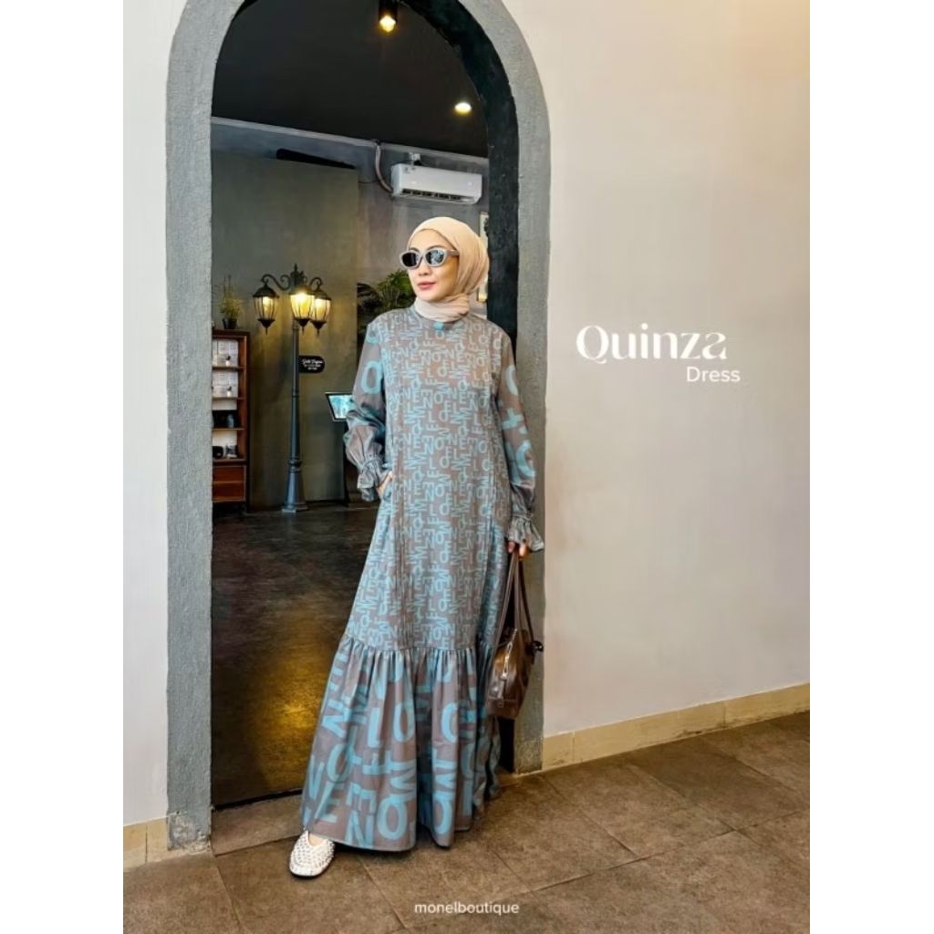 || READY || Quinza Dress by Monel New Size S