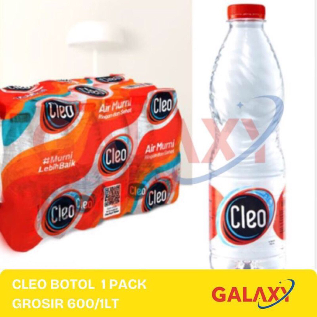 Cleo Botol 1pack Grosir 600ml