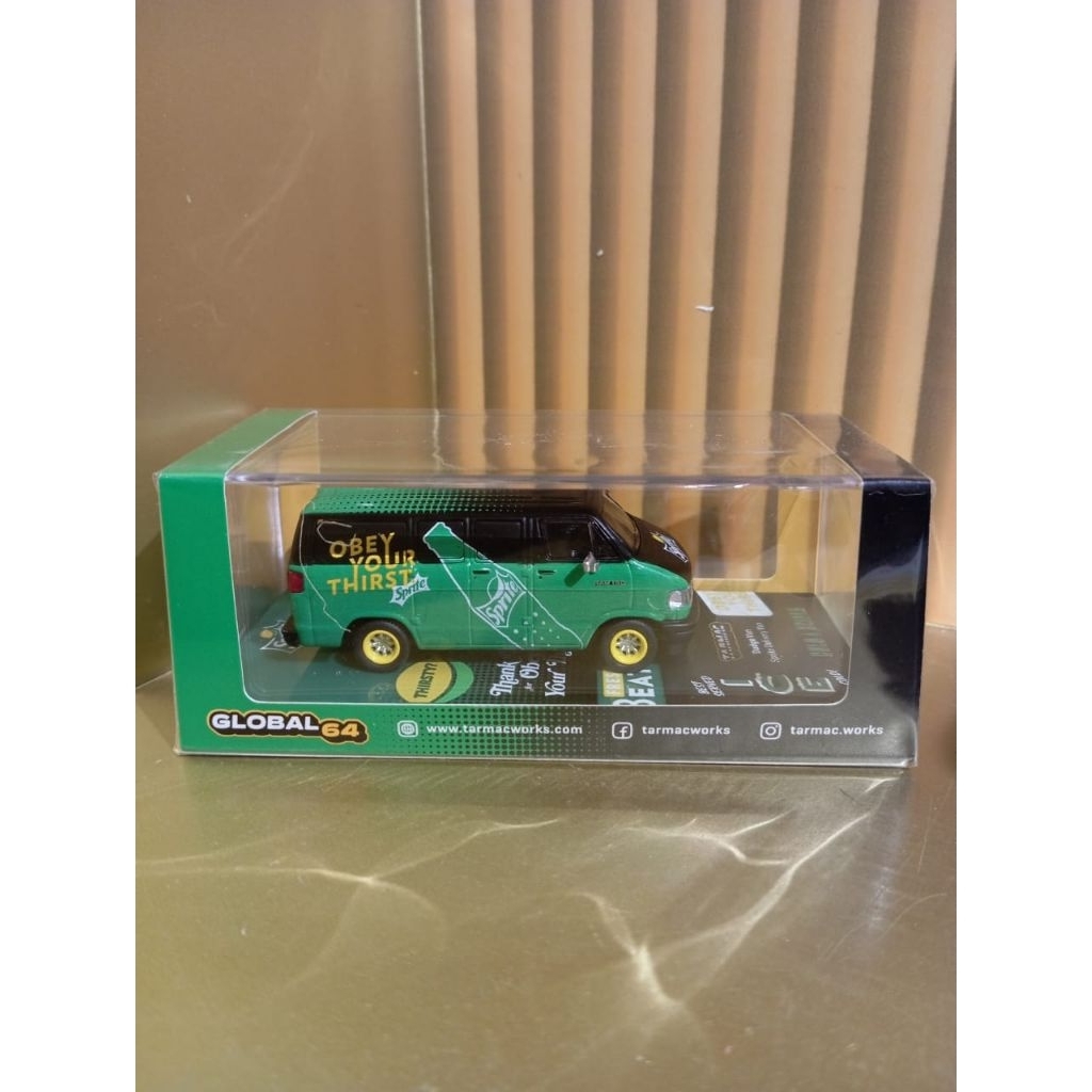 TARMAC WORKS DODGE VAN SPRITE DELIVERY VAN TARMACWORKS