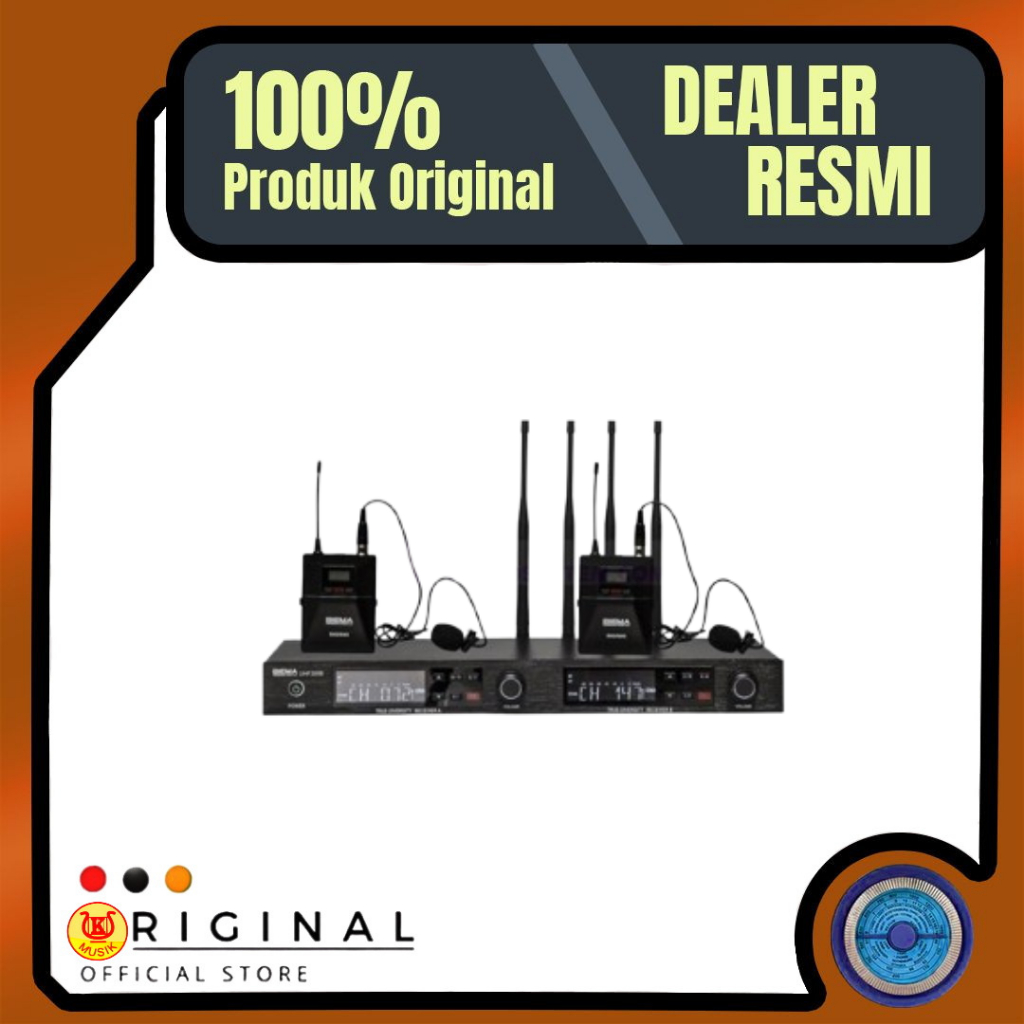 Biema UHF2688/SM2 - Biema UHF 2688 / SM2 Wireless Microphone Clip On