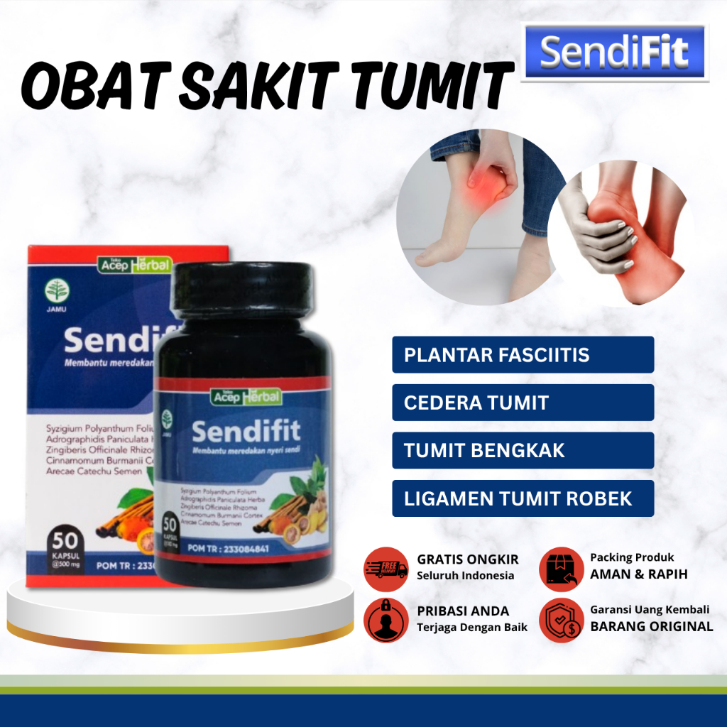 Obat Sakit Tumit, Obat Plantar Fasciitis, Obat Cedera Tumit, Obat Hell Bone, Obat Taji Tumit, Obat L