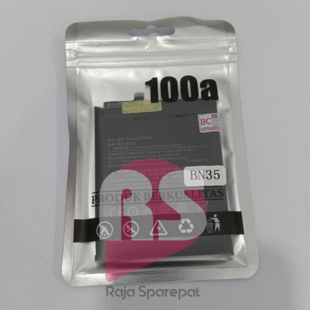 BATERAI REDMI 5 / BN-35 ORI 100A