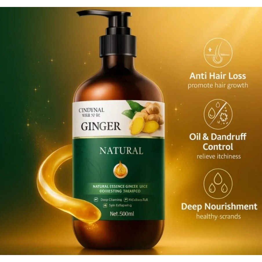 Ginger Haircare shampoo / ginger hair care shampoo