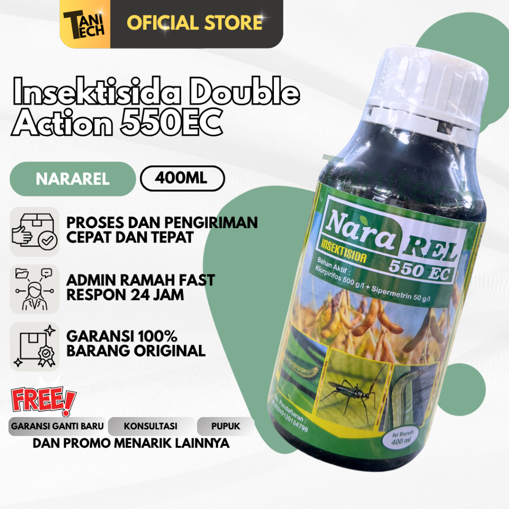 Nararel 550EC Insektisida Ulat Padi Ampuh || Nararel 550EC Insektisida Padi Aman Efektif