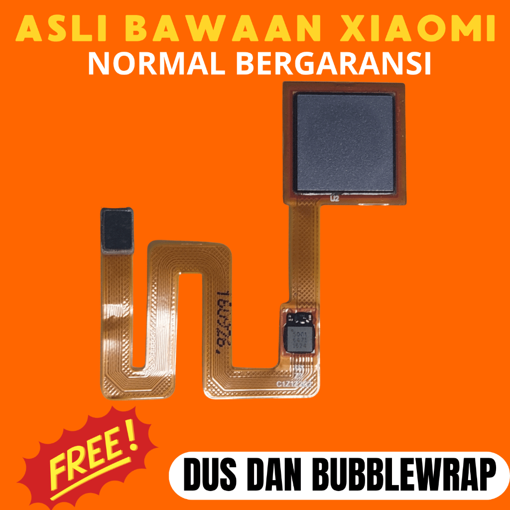 sensor sidik jari xiaomi redmi note 4/note 4x mediatek - asli ori xiaomi - fingerprint ori copotan c