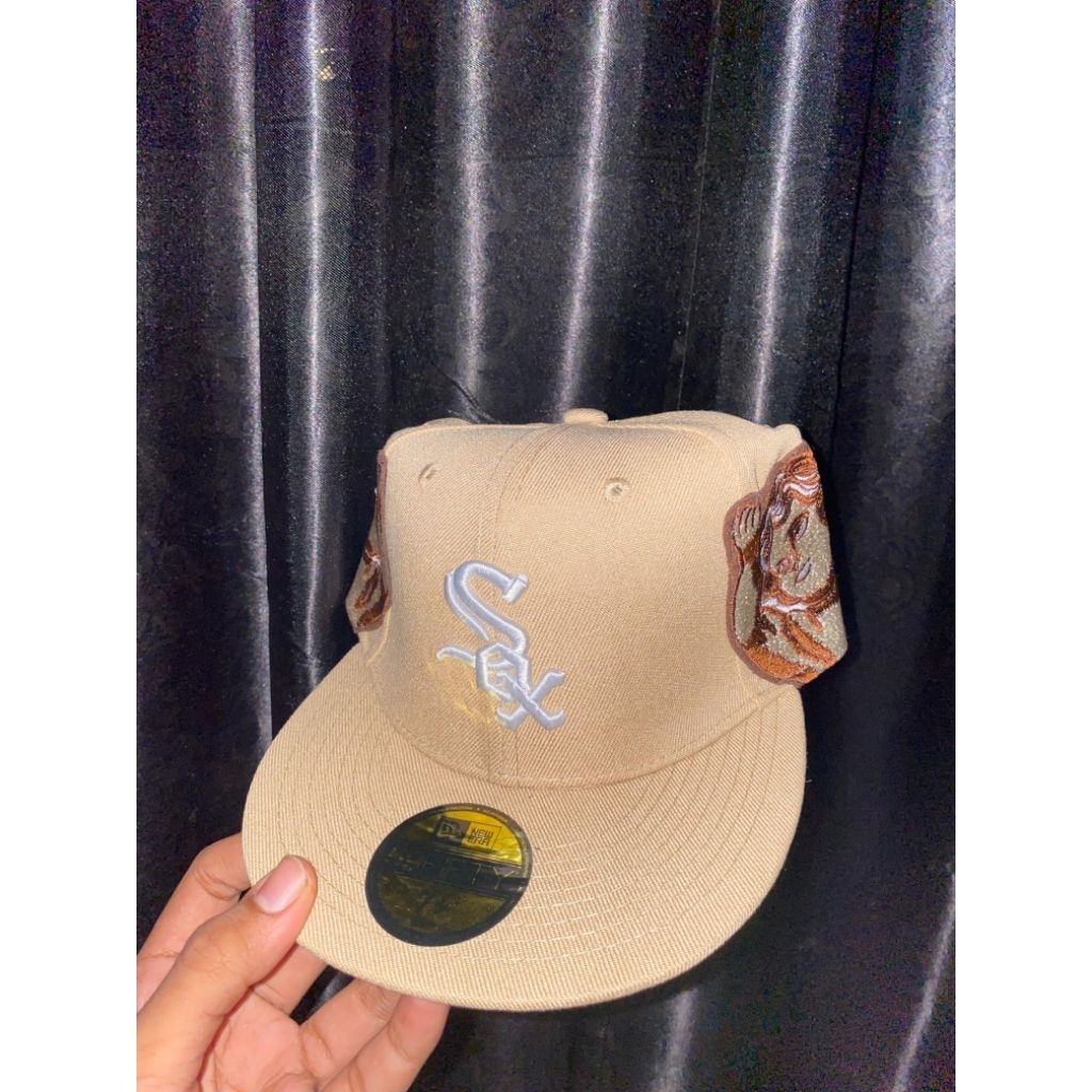 SNAPBACK JSTN NEW ERA MLB ANGEL WHITE SOX