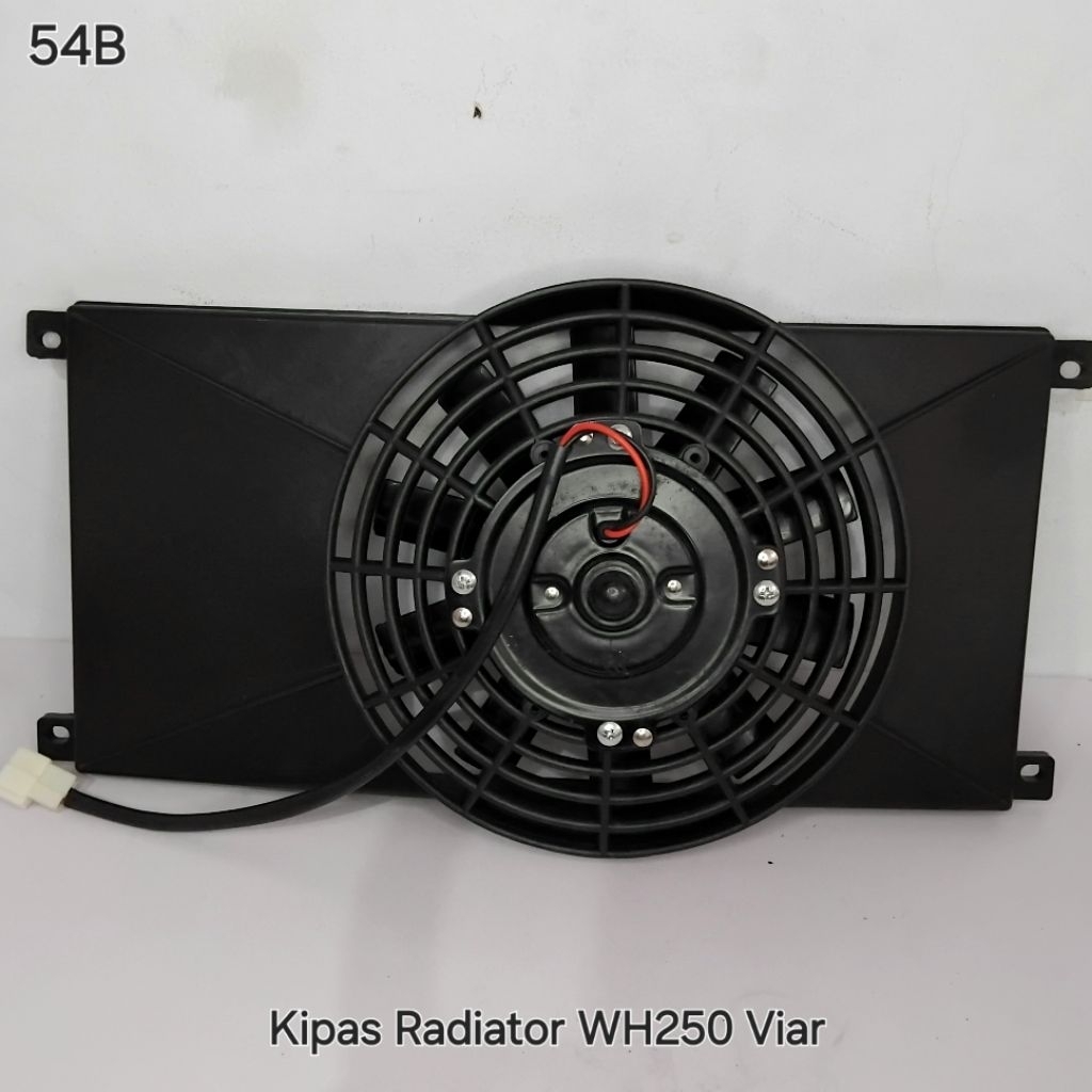 kipas radiator WH250 Viar (54b) Sparepart Roda Tiga