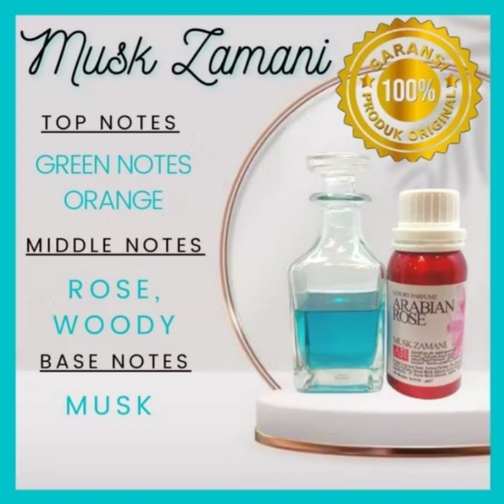 musk zamani 100gr/ arabian rose / parfum arab / parfum sholat