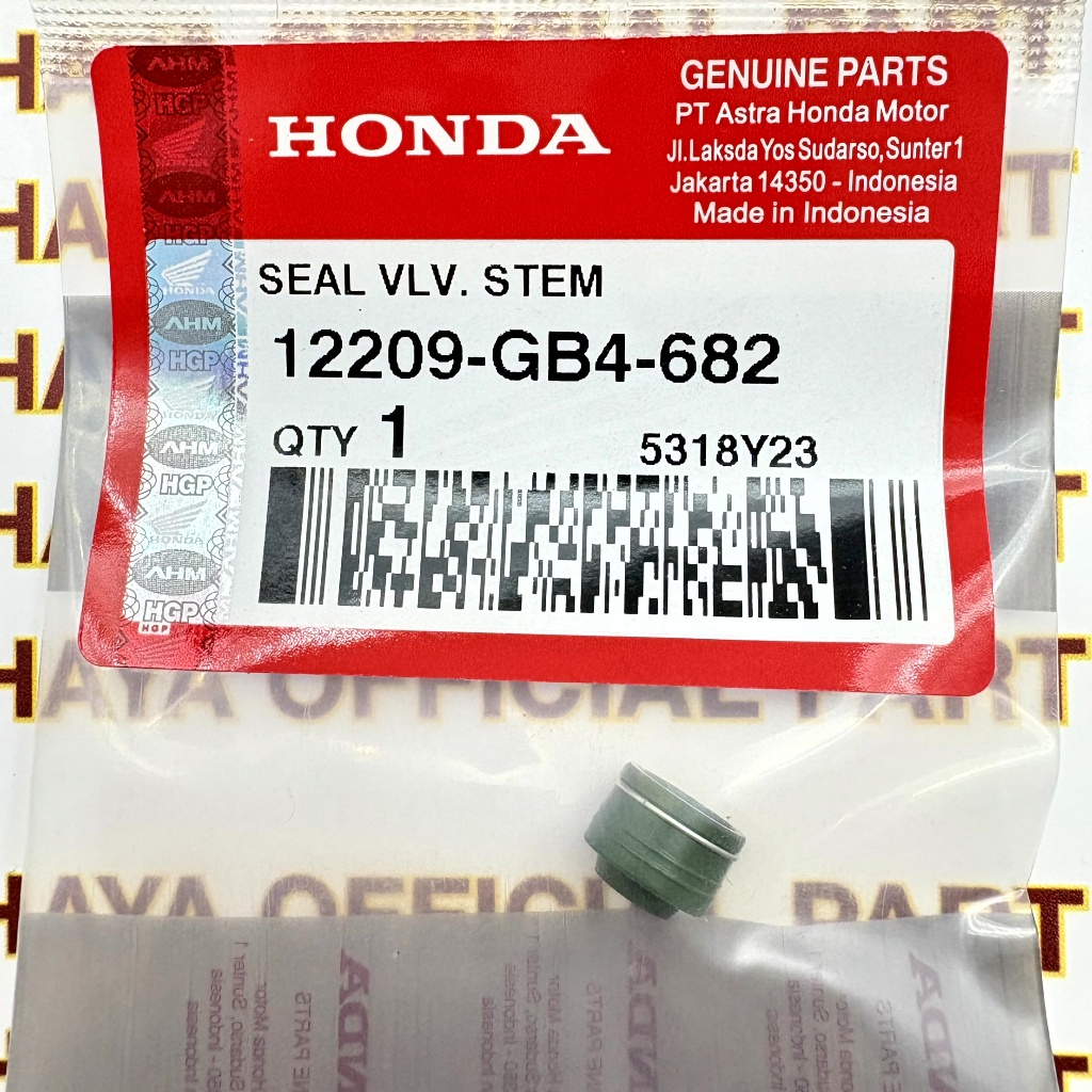 12209-GB4-682 Seal Valve Stem (Seal Klep) – BeAT FI, BeAT POP eSP, BeAT Sporty eSP, Scoopy FI, Supra