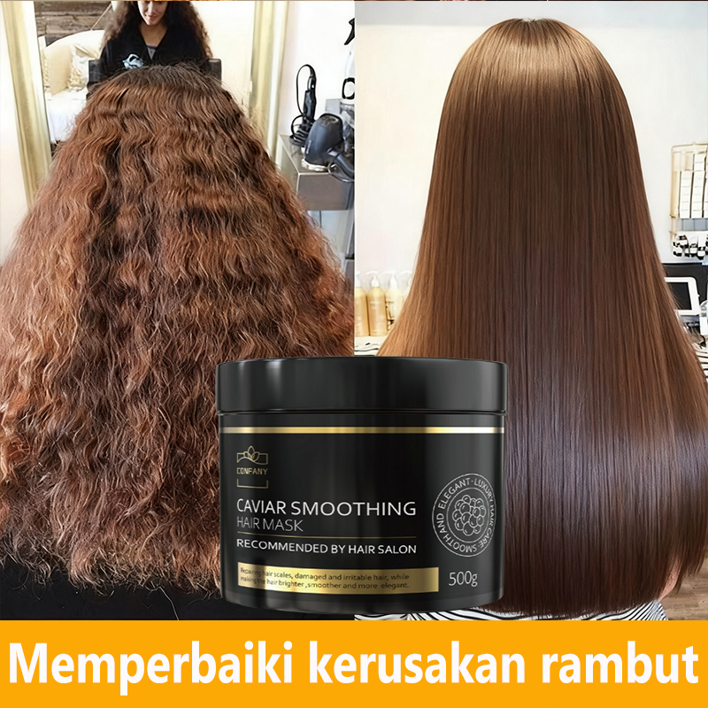 Pelurus Rambut Permanen Original 100% Krim Pelurus Rambut Masker Rambut Keratin Smoothing Obat Pelur