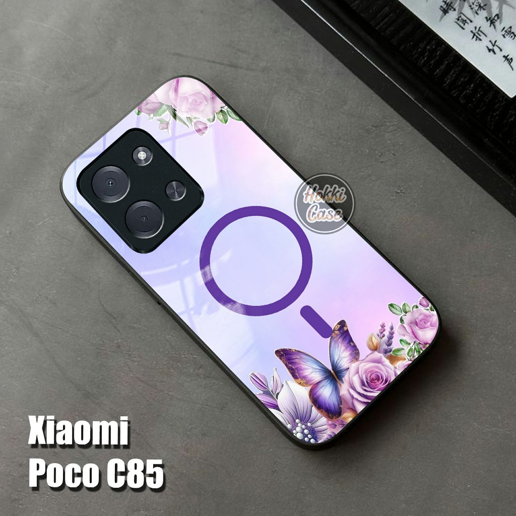 Case Poco C85 - Softcase Glass Kaca Poco C85 - Casing Hp Poco C85 - Silikon Poco C85 - Kesing Xiaomi