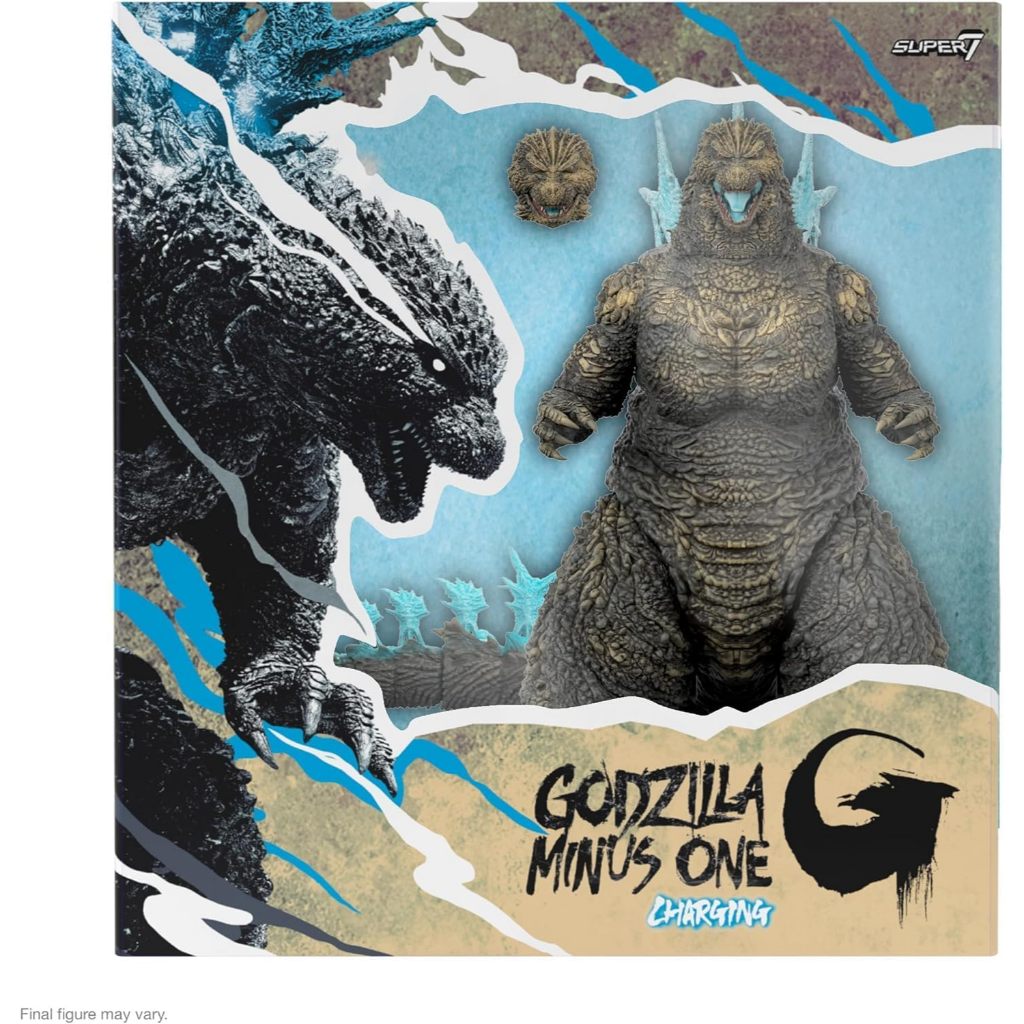 Super7 ULTIMATES Toho Godzilla Minus One (Charging) Figure - 8" Toho Godzilla Action Figure Kaiju - 