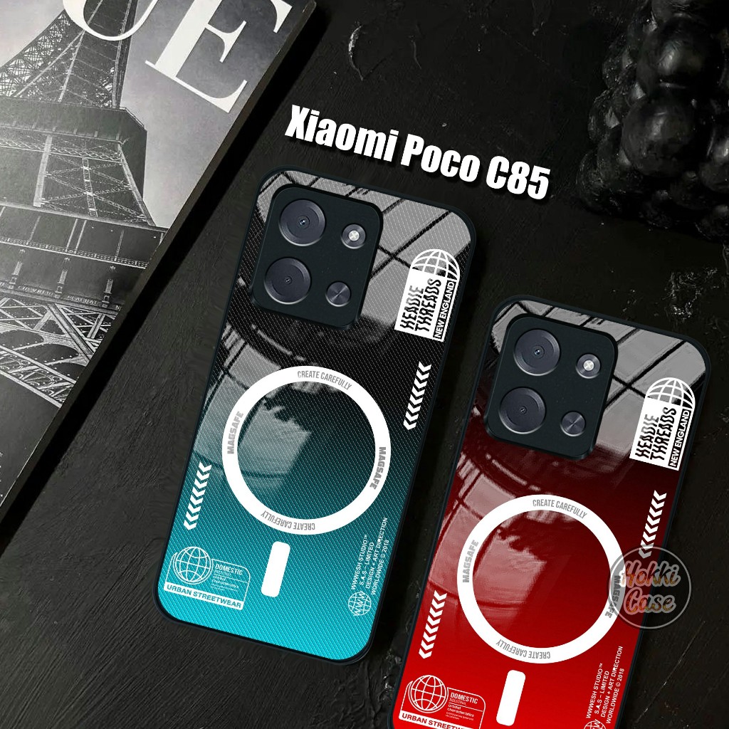 Case Poco C85 - Softcase Glass Kaca Poco C85 - Casing Hp Poco C85 - Silikon Poco C85 - Kesing Xiaomi