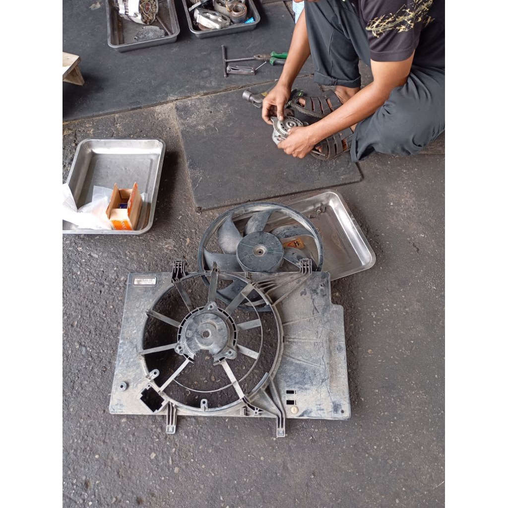 kipas radiator Assy Ford ecosport