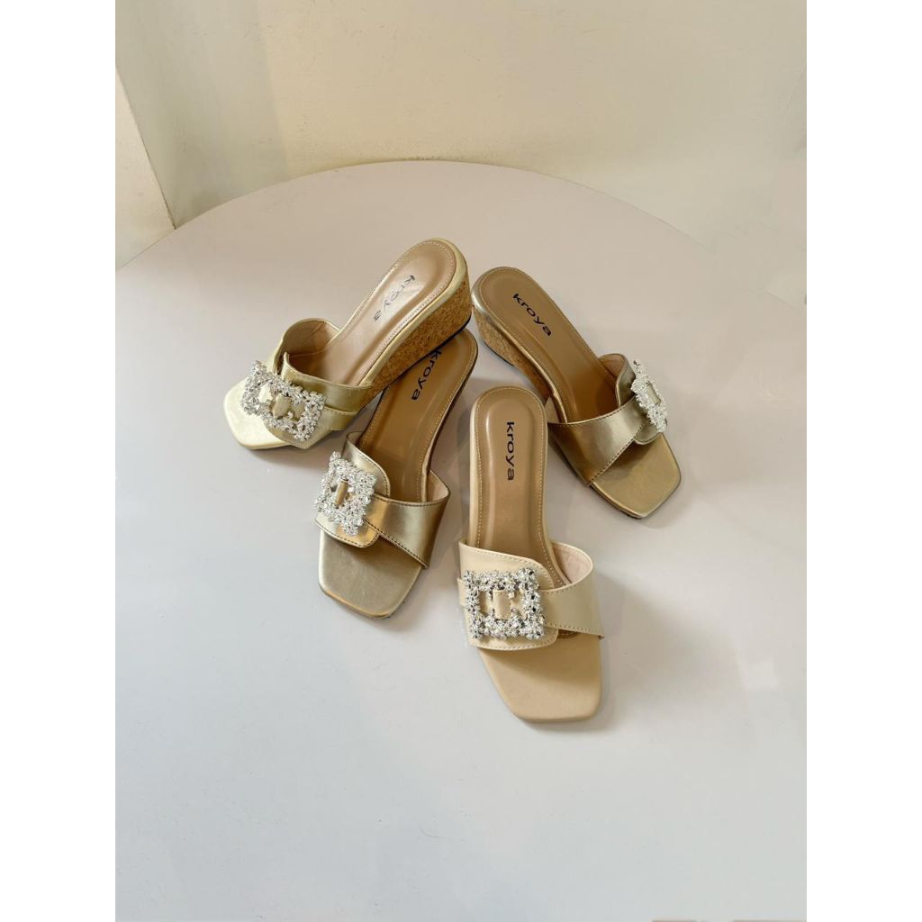 KROYA | XARA WEDGES | SANDAL WANITA