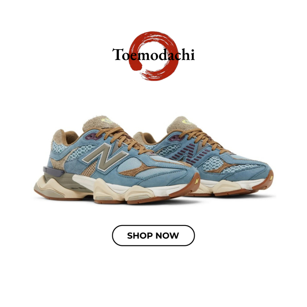 Toemodachi. - Sepatu Sneakers Bodega x 9060 Age of Discovery Authentic