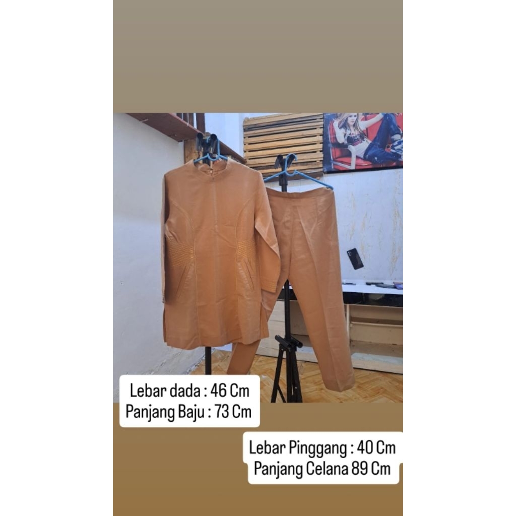 set baju dinas guru wanita