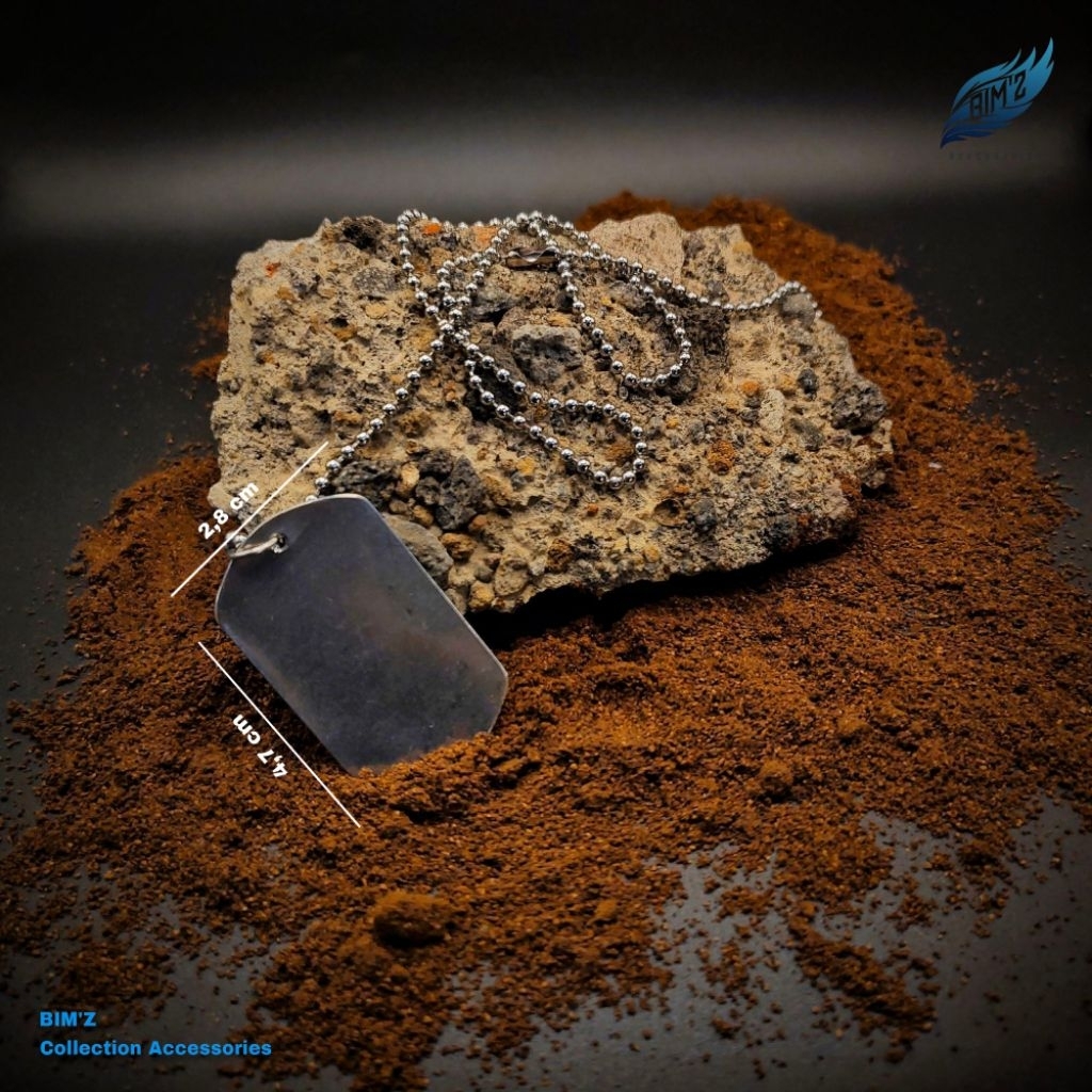 Kalung Dog Tag (antikarat)