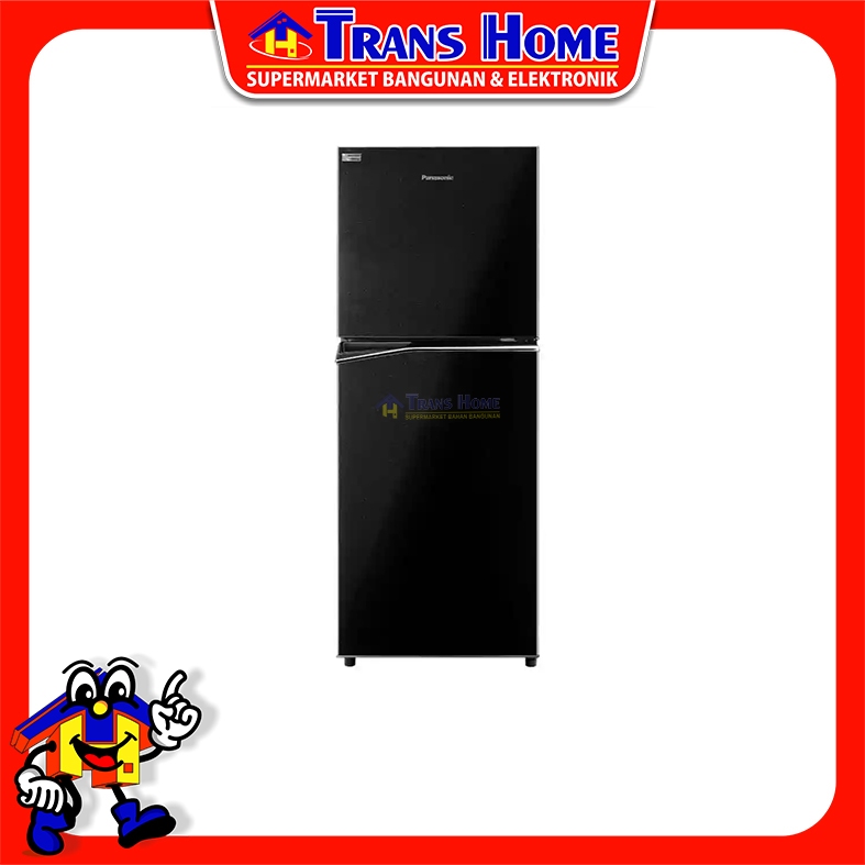 PANASONIC KULKAS 2 PINTU 200LT NR-BB201Q-PK (PANASONIC )