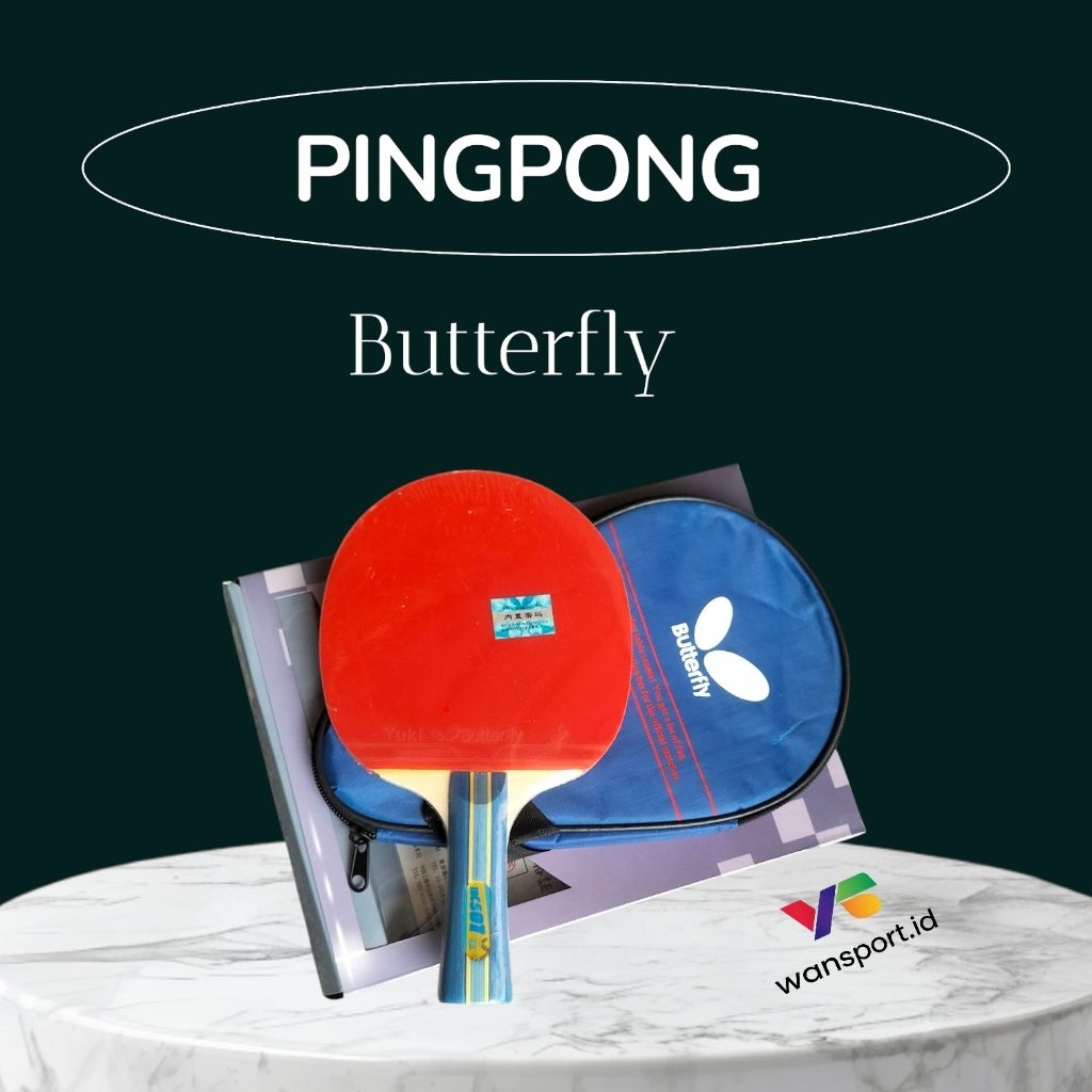 BET PINGPONG BUTTERFLY SP-200 TENIS MEJA KUALITAS TERBAIK